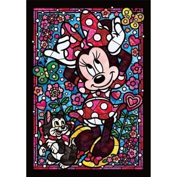 Diamond Painting Minnie Mouse Glas in Lood