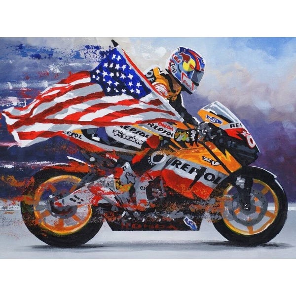 Diamond Painting Nicky Hayden 1