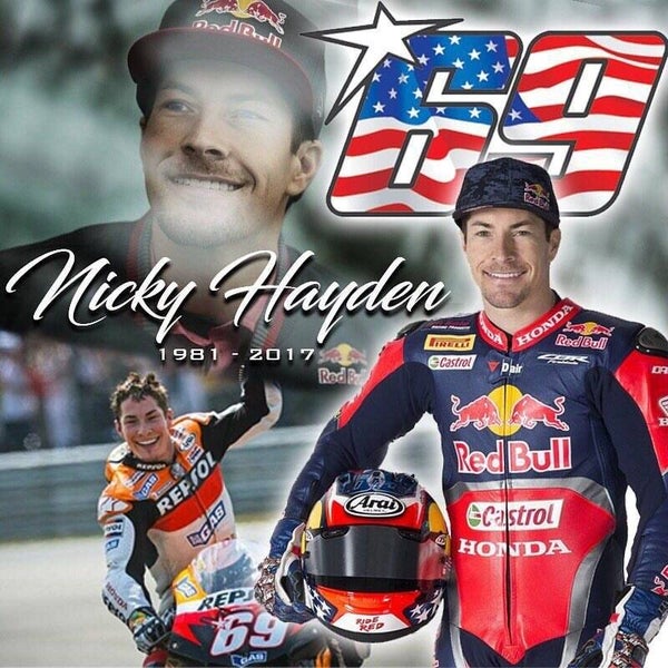 Diamond Painting Nicky Hayden 5