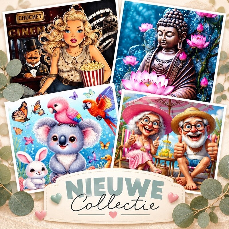 Diamond Painting Nieuwe Collectie