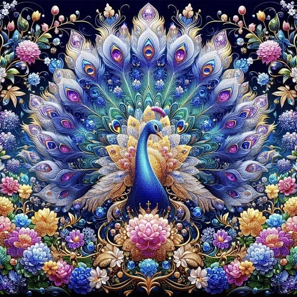 Diamond Painting Pauw 1