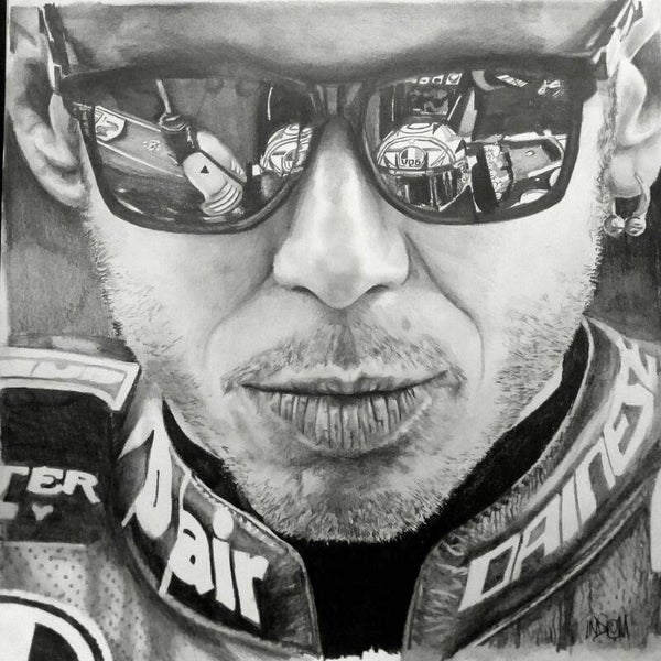 Diamond Painting Valentino Rossi 9