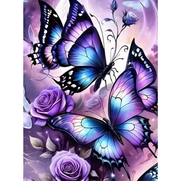 Diamond Painting Vlinders 1