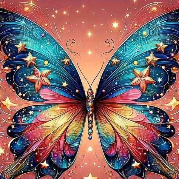 Diamond Painting Vlinder 2