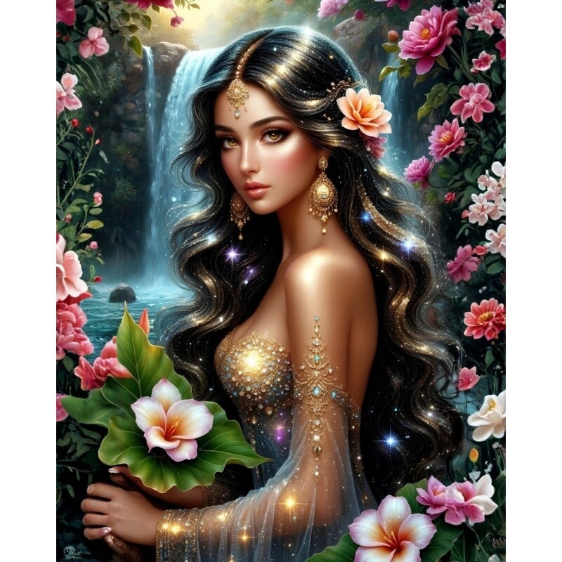 Diamond Painting Vrouw 2