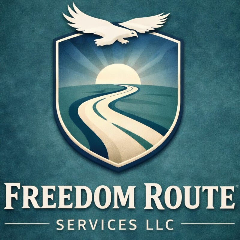Freedom Route Services Logo on website 