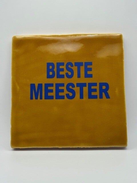 Tegeltje l BESTE MEESTER