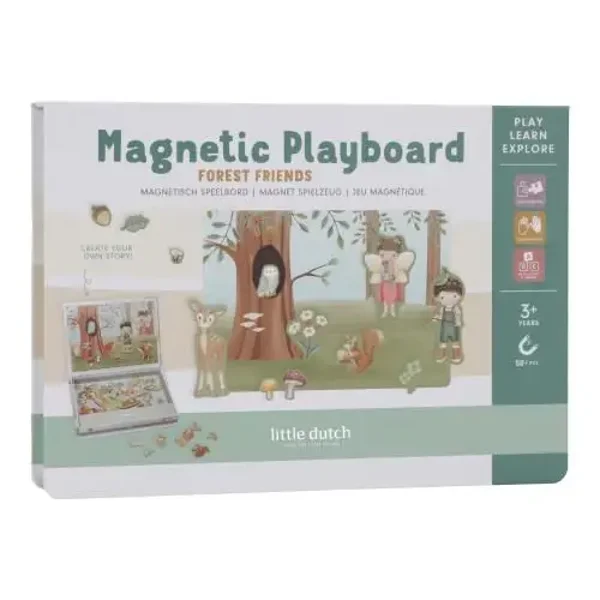 Little Dutch Magnetic playboard - Forest Friends