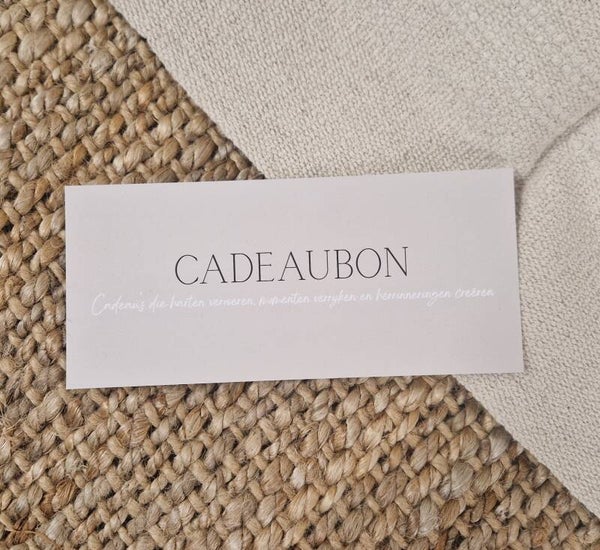 Cadeaubon €12.50