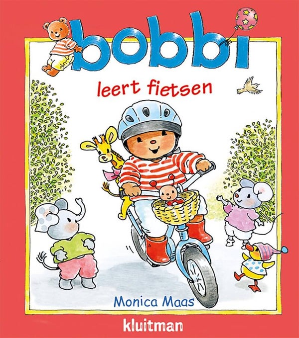 Bobbie leert fietsen