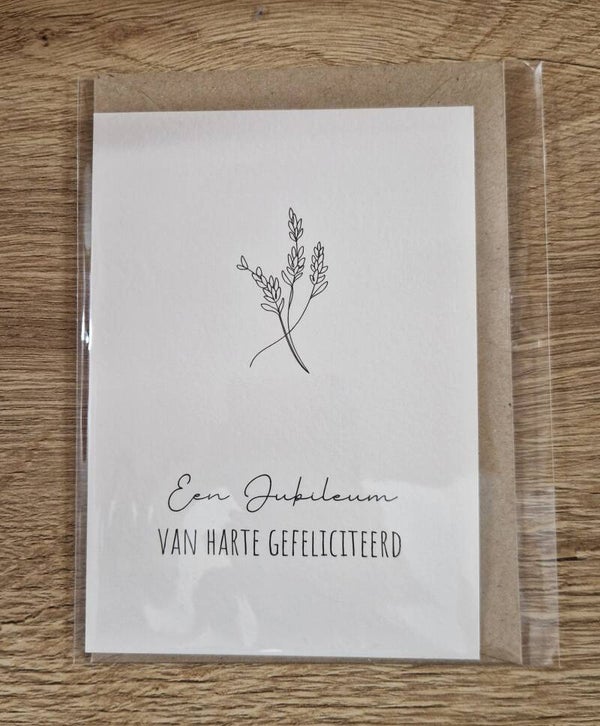 Kaart ''Jubileum''