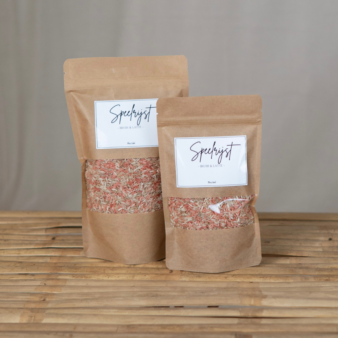 Speelrijst mix Brush-Latte