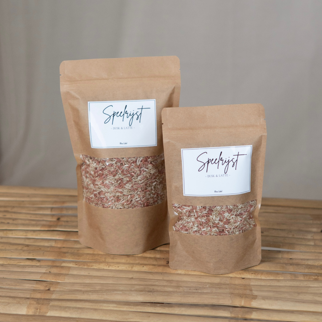 Speelrijst mix Dusk-Latte
