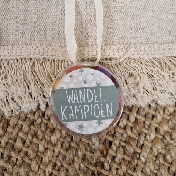 Wandelkampioen groen "snoep"