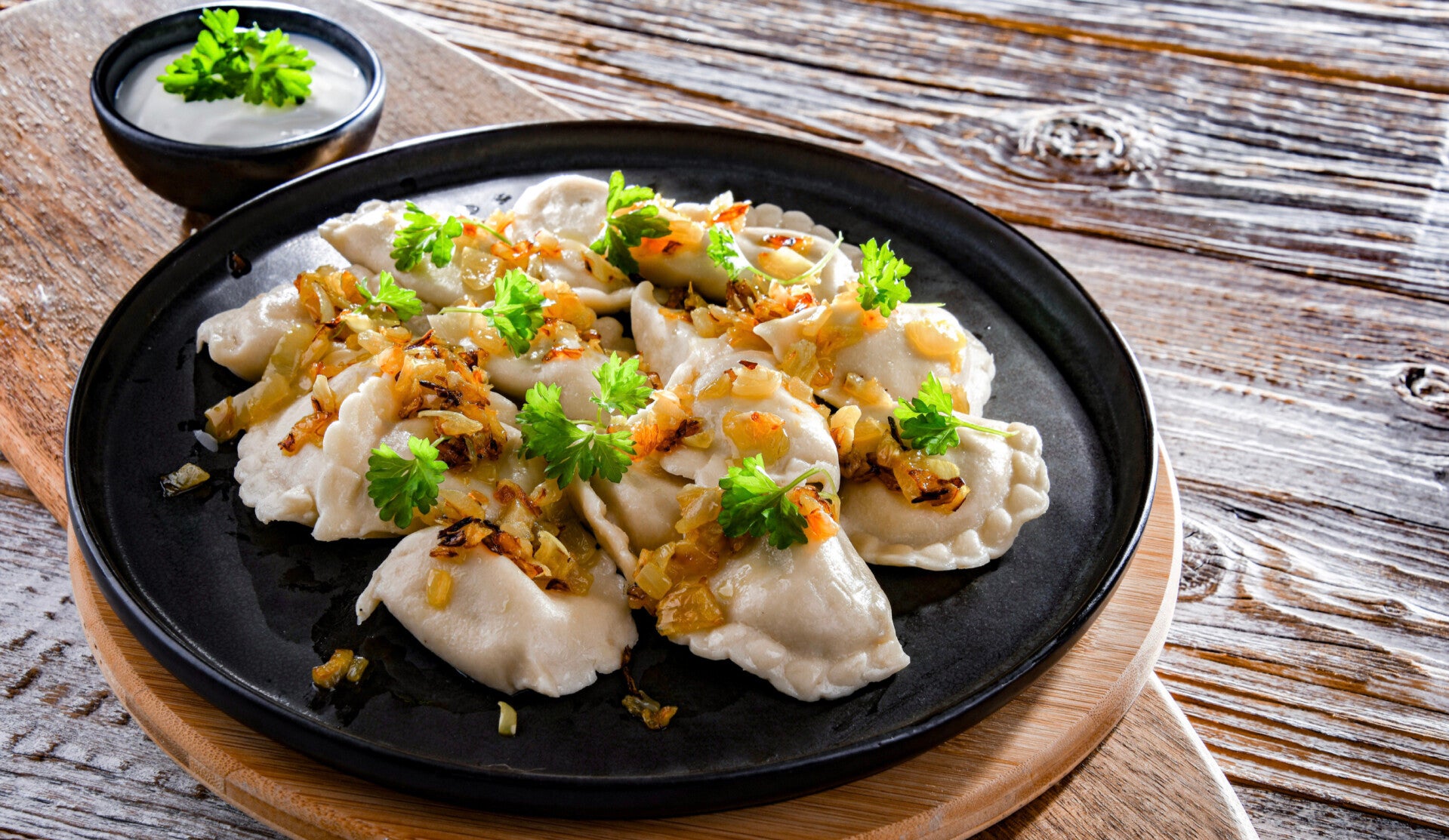 Maultasche mit Fleischfüllung (Pierogi z mięsem)20xTK