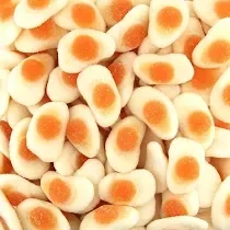 Oeufs au plat sucrés ( 100g )