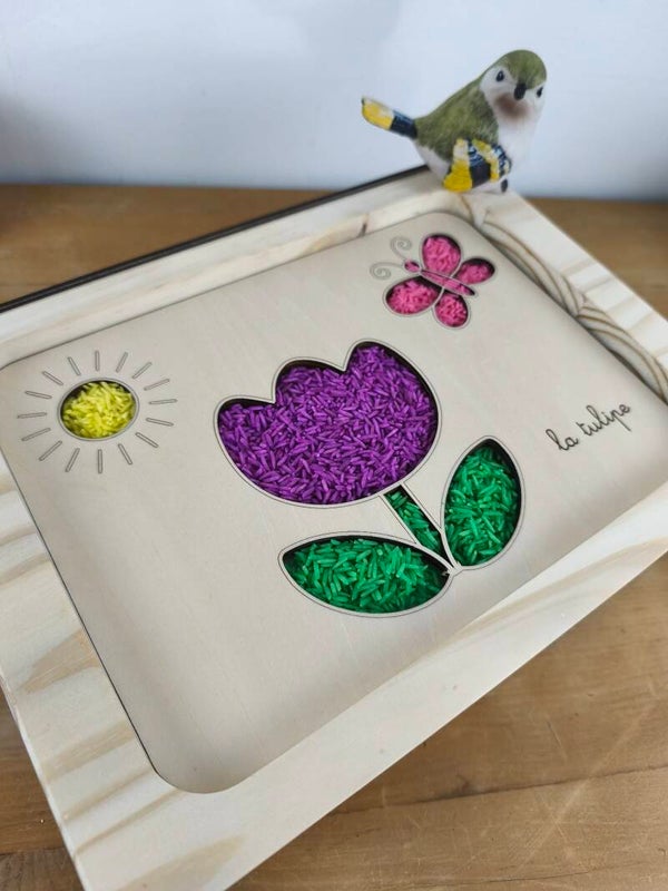 Tablette thème Tulipe