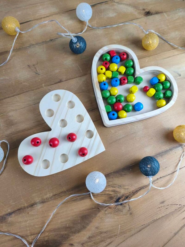 Plateau de motricité DOUBLE Cœur