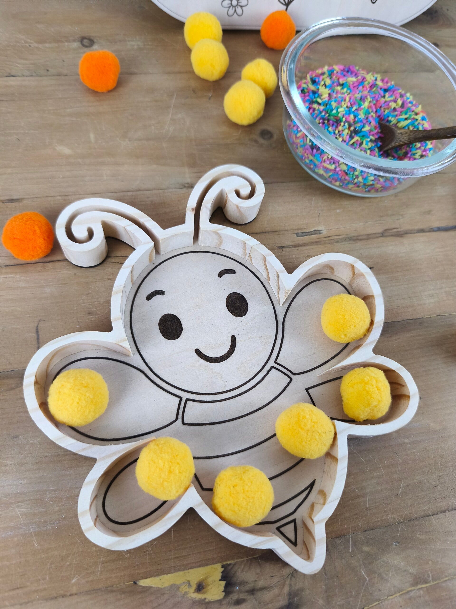 Plateau de motricité thème Abeille