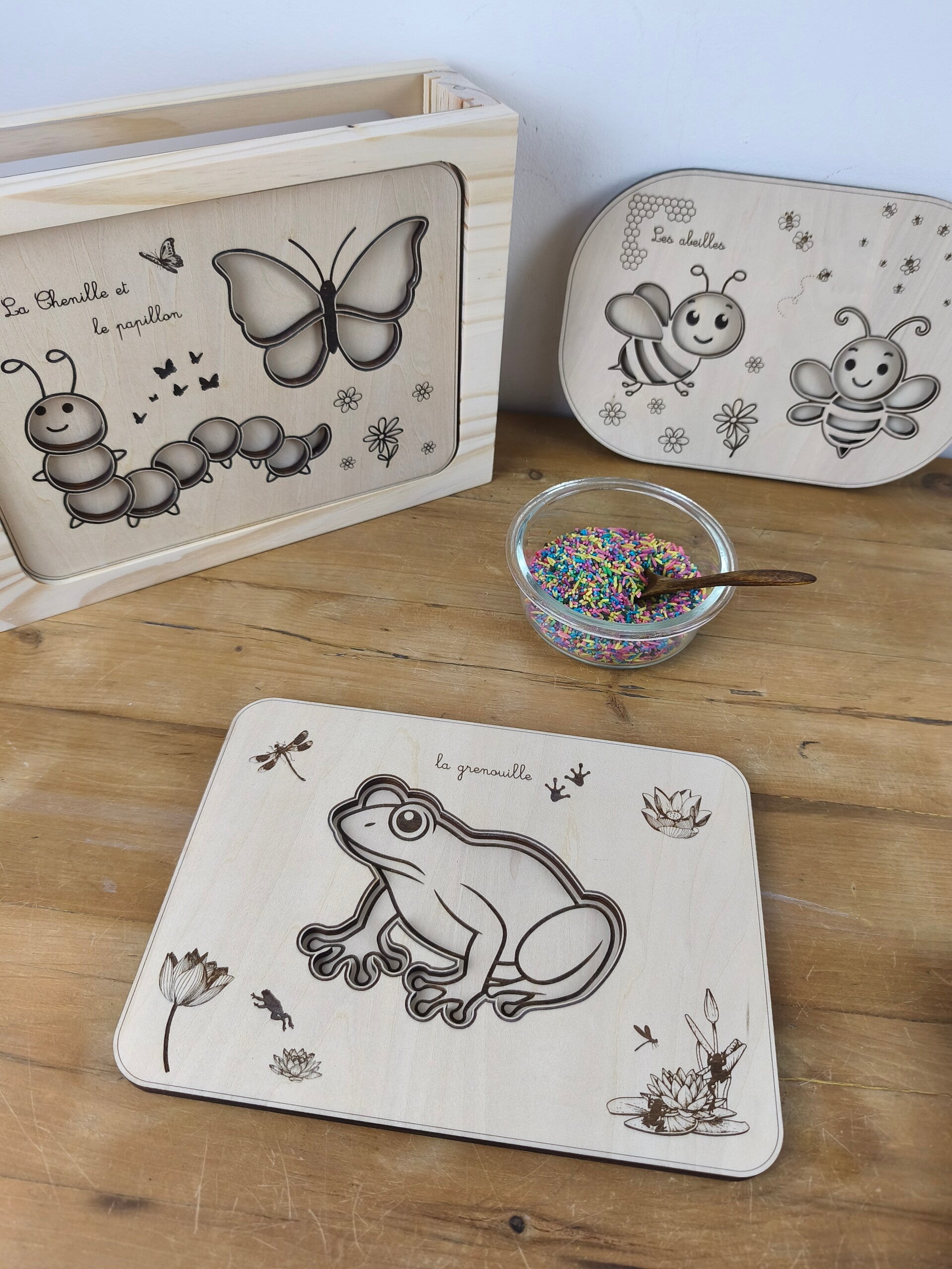 Tablette thème Grenouille