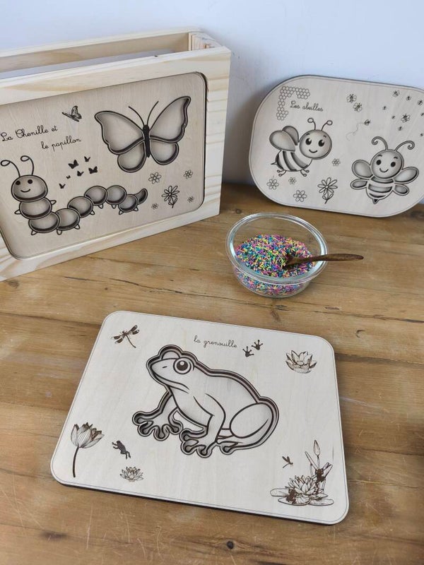 Tablette thème Grenouille