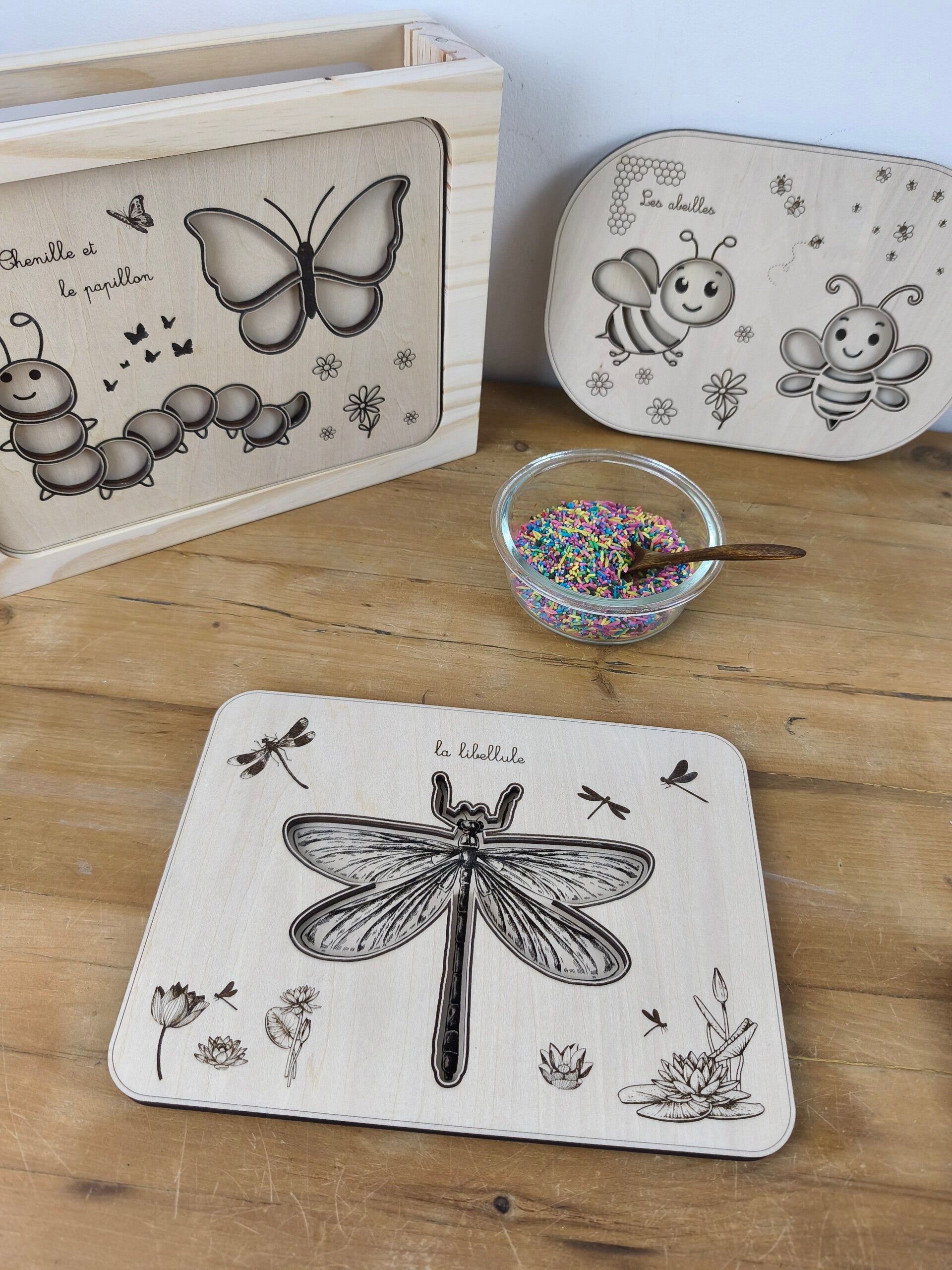 Tablette thème Libellule