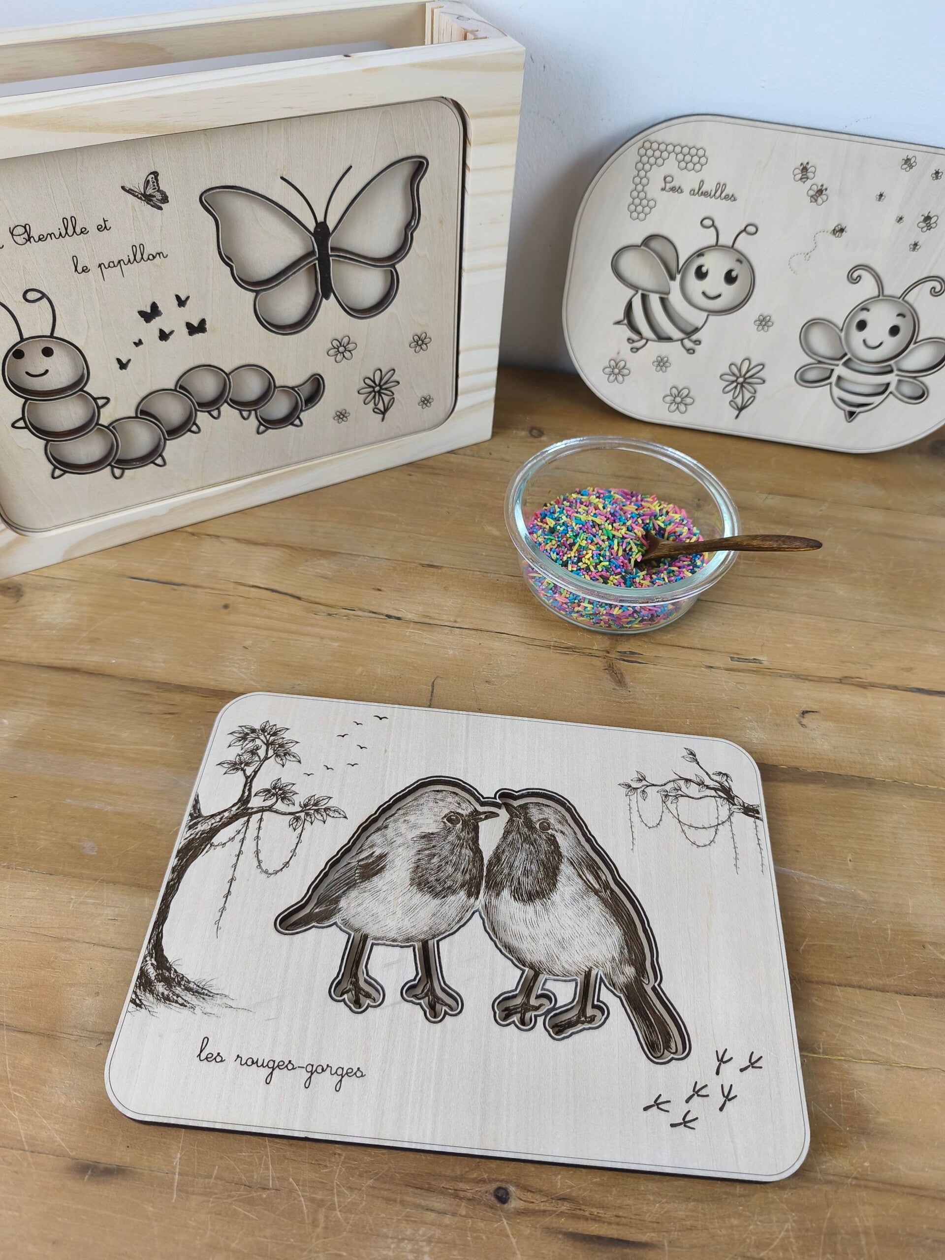 Tablette thème Rouges-Gorges