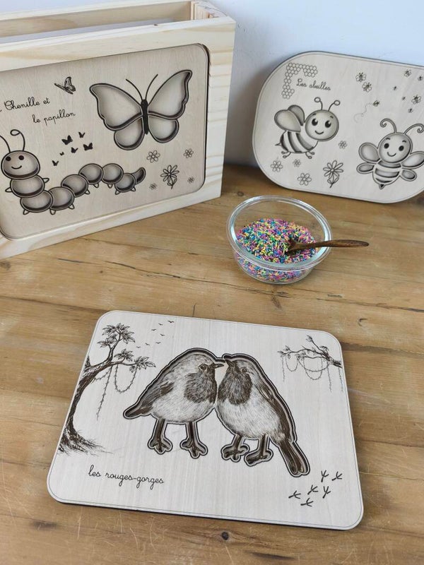 Tablette thème Rouges-Gorges