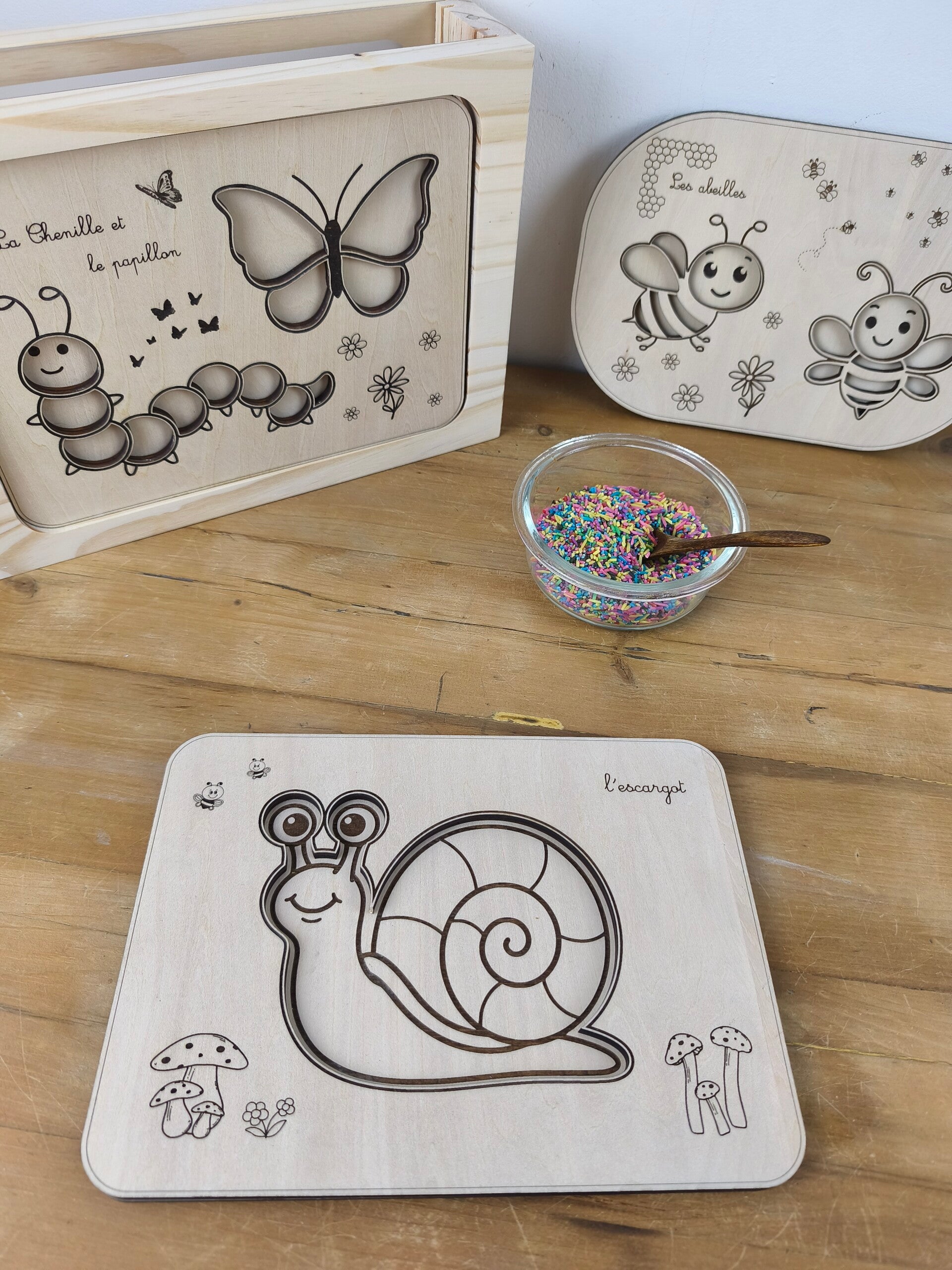 Tablette thème Escargot