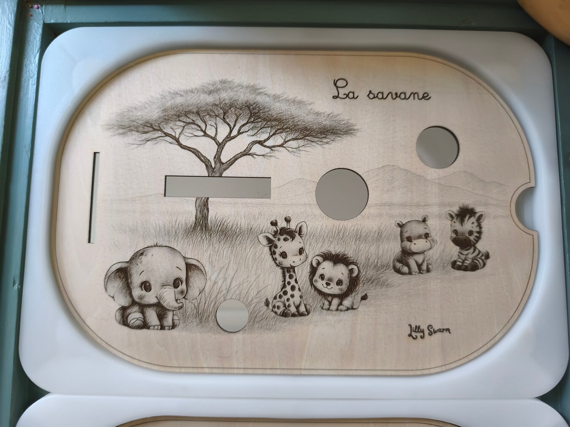 Planche thème Savane 1