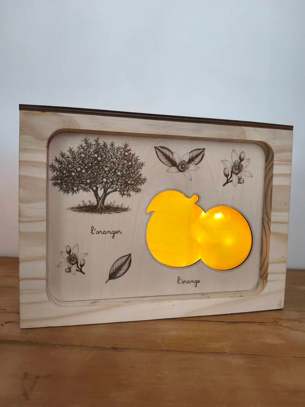 Fenêtre thème Orange