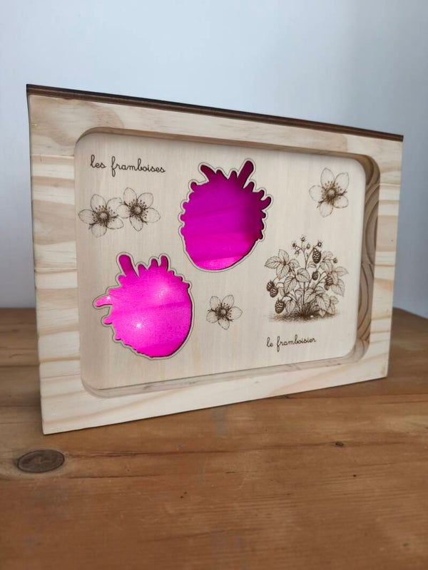 Fenêtre thème Framboise