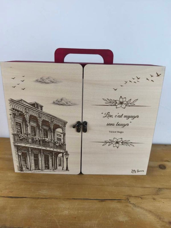 Butaï citation Victor Hugo 2 portes A4