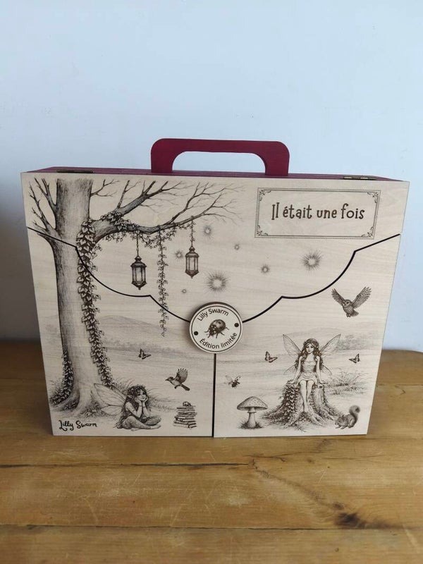 Butaï illustré A4 thème féerique