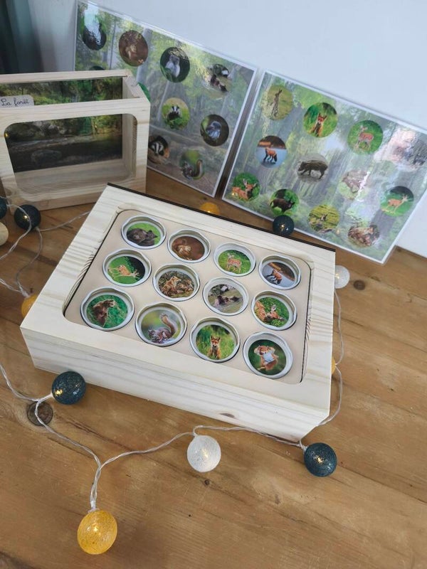 Kit Memory Animaux de la forêt