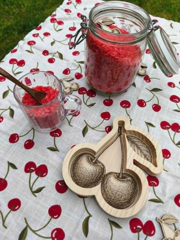 Plateau de motricité thème Cerises