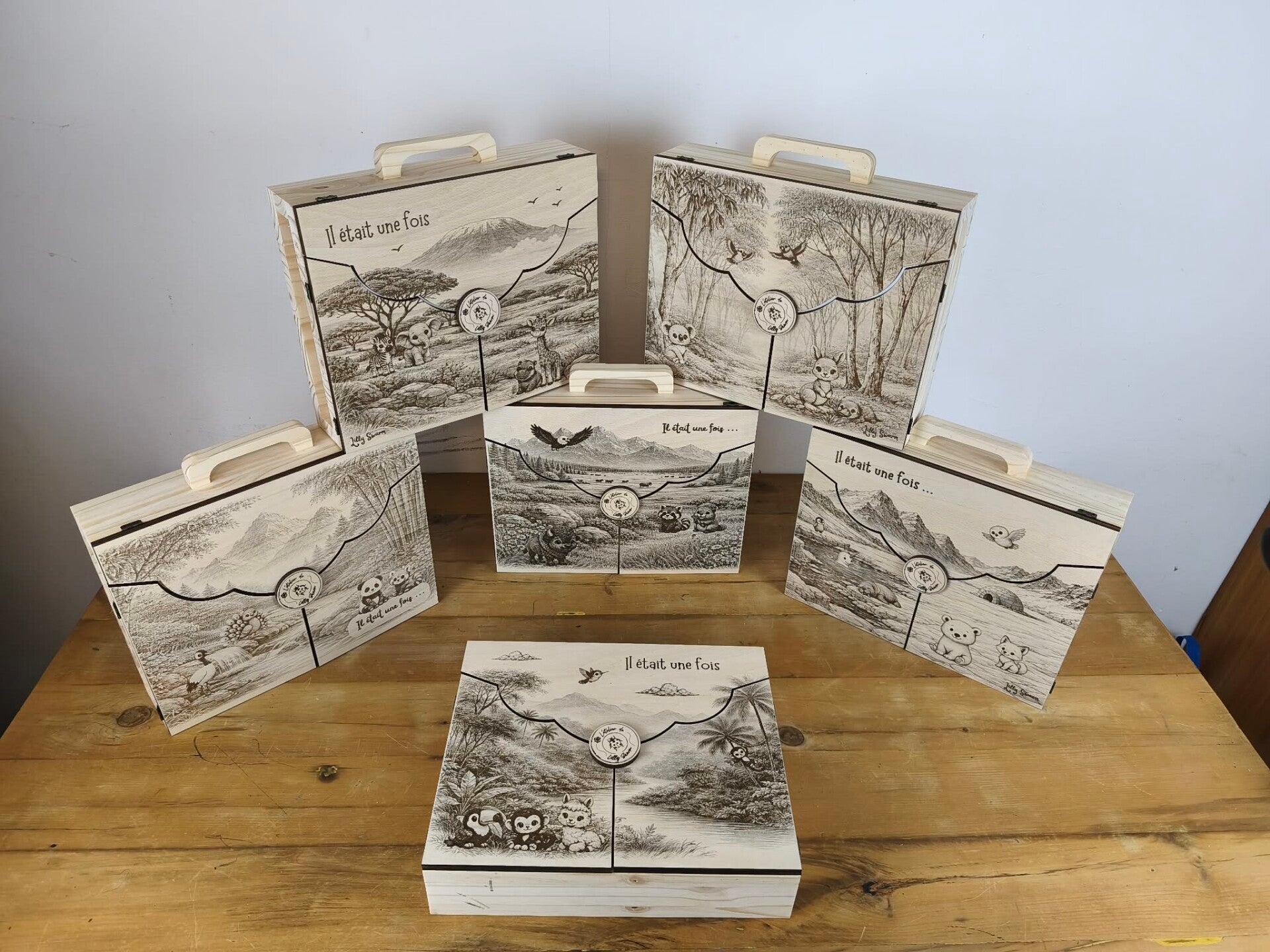 Butaï illustré - Collection Animaux autour du monde