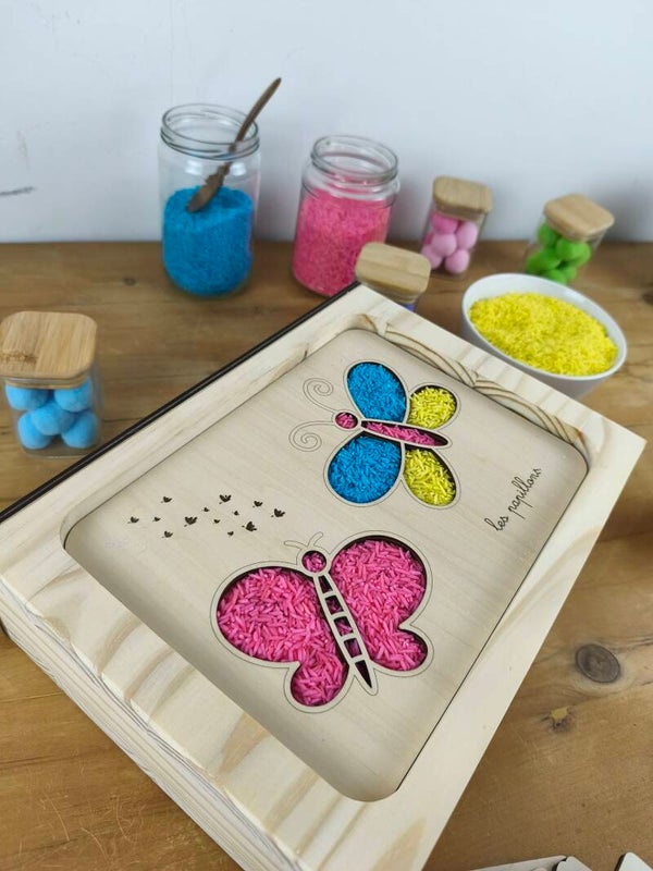 Tablette Duo de papillons