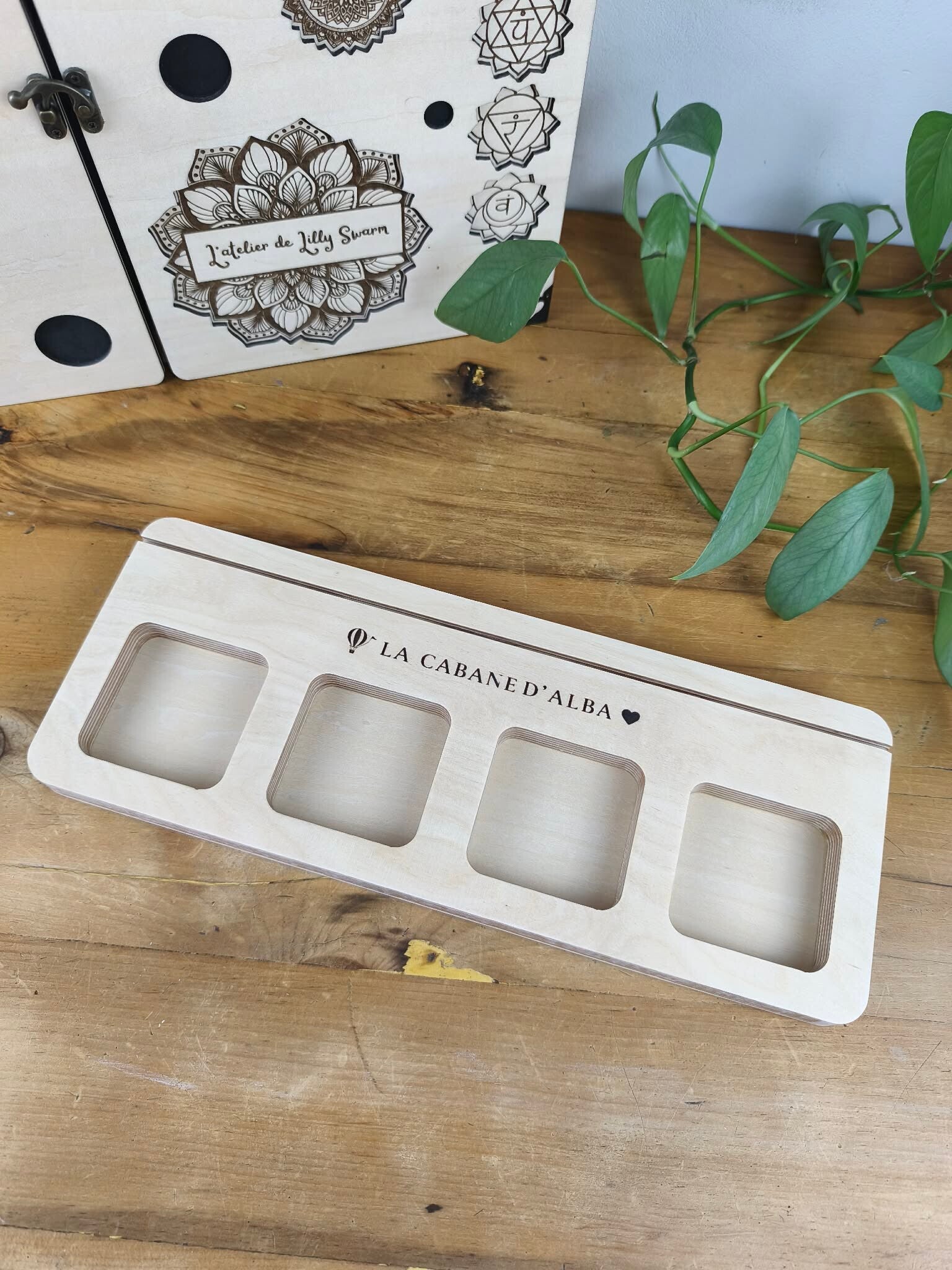 Plateau de tri Grand format, 4 cases