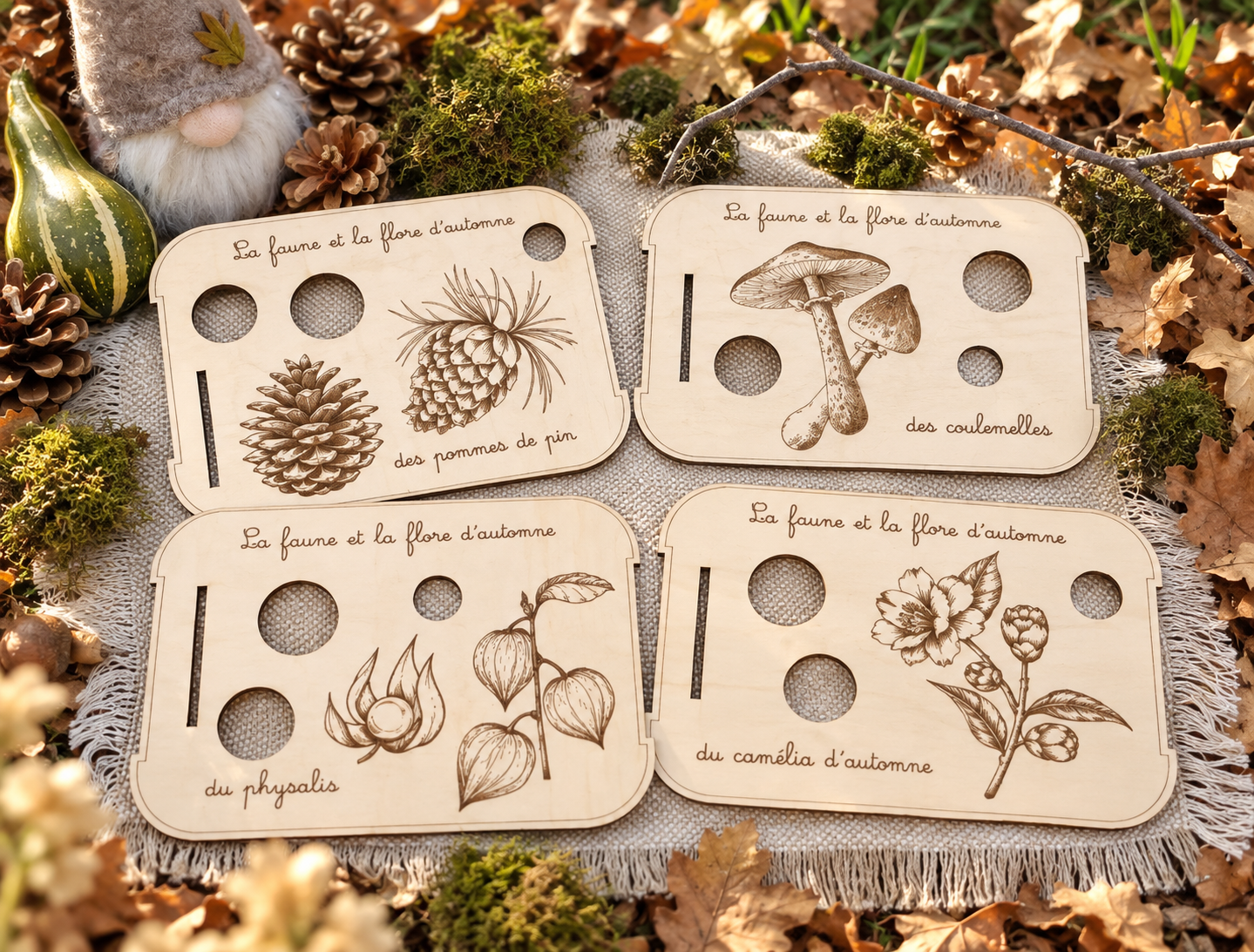 Thème Faune et flore d'automne - Tous formats
