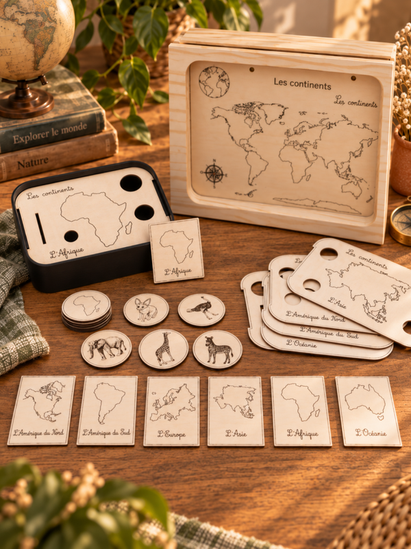 Miniz - Thème Continents