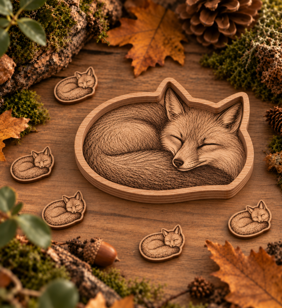 Plateau de motricité thème Renard