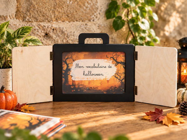 Les mots de halloween - Kamishibaï A5