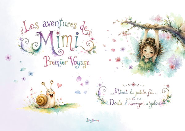 Kamishibaï et ressources - Le premier voyage de Mimi et Dodo - Bilingue
