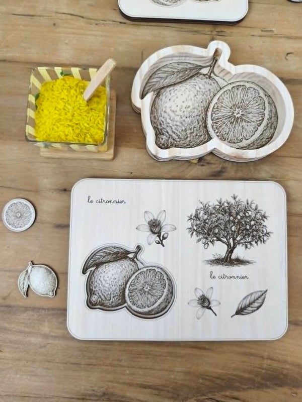 Tablette thème Citron