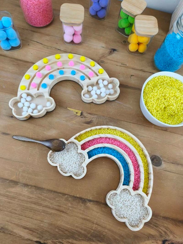 Plateaux de motricité Arc en ciel