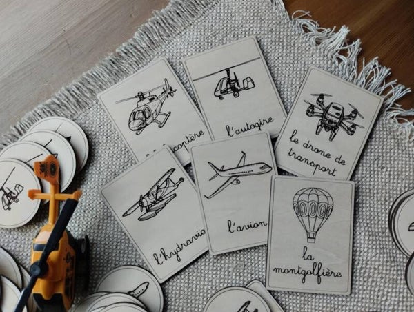 Nomenclatures bois thème Transports aériens