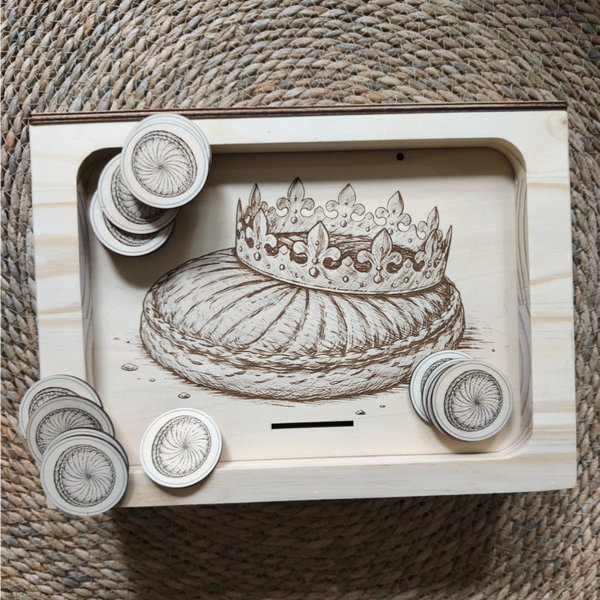 Fond pour mini station d'observation ou station A4 thème Galette