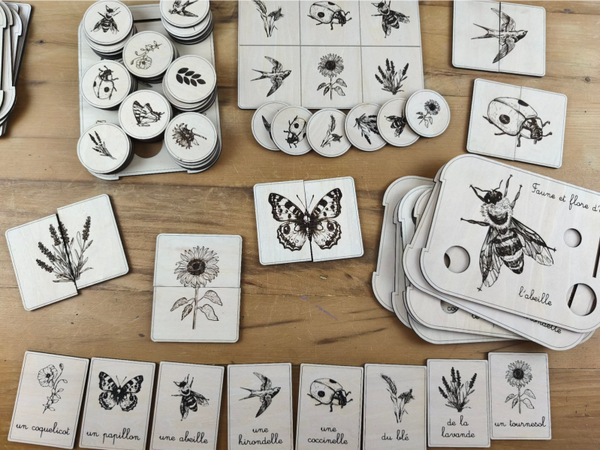 VF Lot complet Faune et Flore d'été