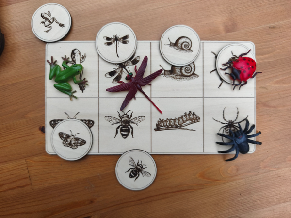 Loto thème Animaux du jardin (réaliste)